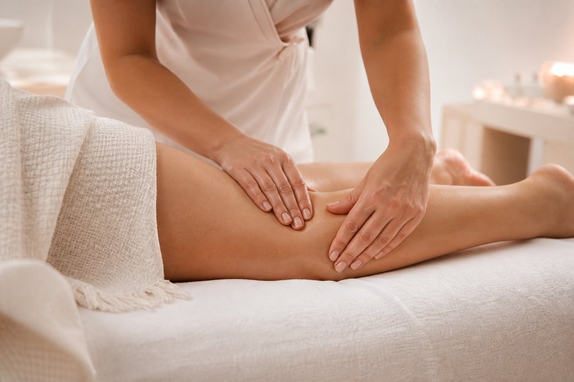 Séance de drainage lymphatique méthode Renata França — gestes professionnels